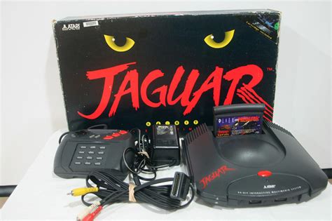 Atari Jaguar Video Console System Bundle Original Box 2Games cleaned and working | #1789559082