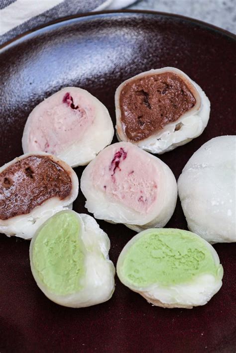 Easy Mochi Ice Cream – 3 Flavors (+Video)