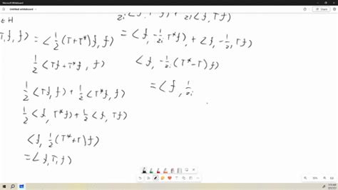 SOLVED:Prove the existence and uniqueness of the adjoint operator. An operator A is said to be ...