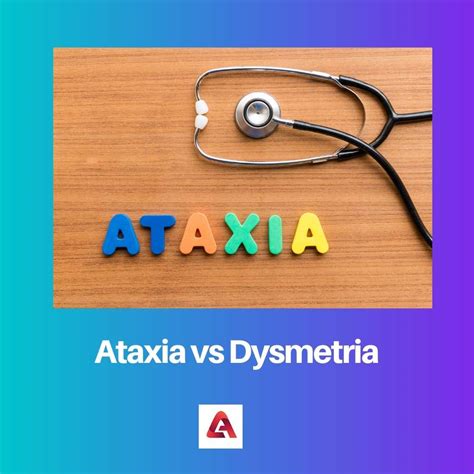 Ataxia vs Dysmetria: Difference and Comparison