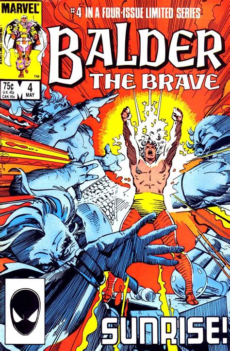 Marvel Comics of the 1980s: 1985 - Balder the Brave covers by Walt Simonson