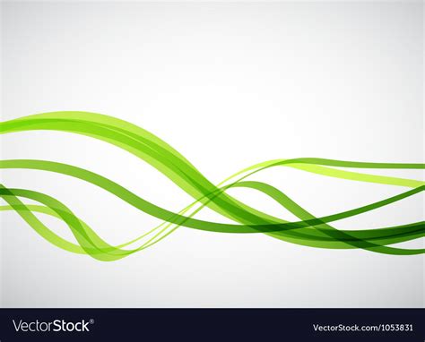 Green lines abstract background Royalty Free Vector Image