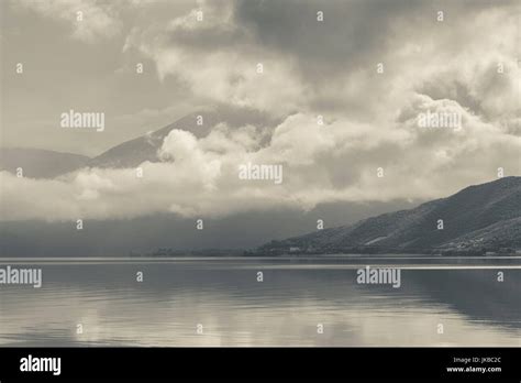 Albania, Lake Ohrid-area, Pogradec, Lake Ohrid Stock Photo - Alamy