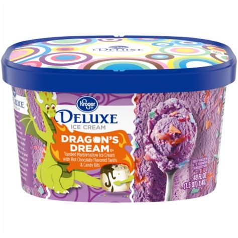 Kroger® Deluxe Dragon's Dream Ice Cream Tub, 48 oz - Kroger