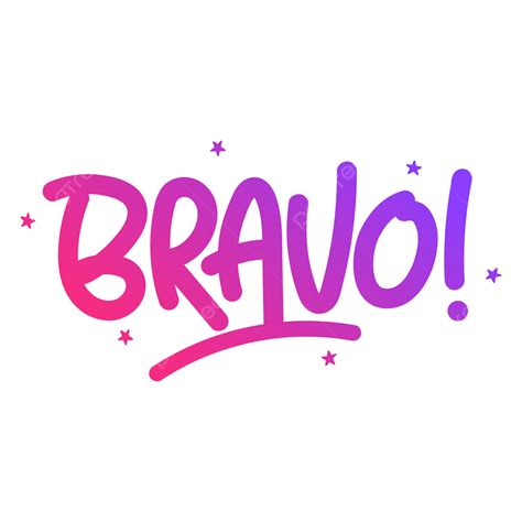 Gradient Bravo Vector, Gradient, Bravo, Text PNG and Vector with Transparent Background for Free ...