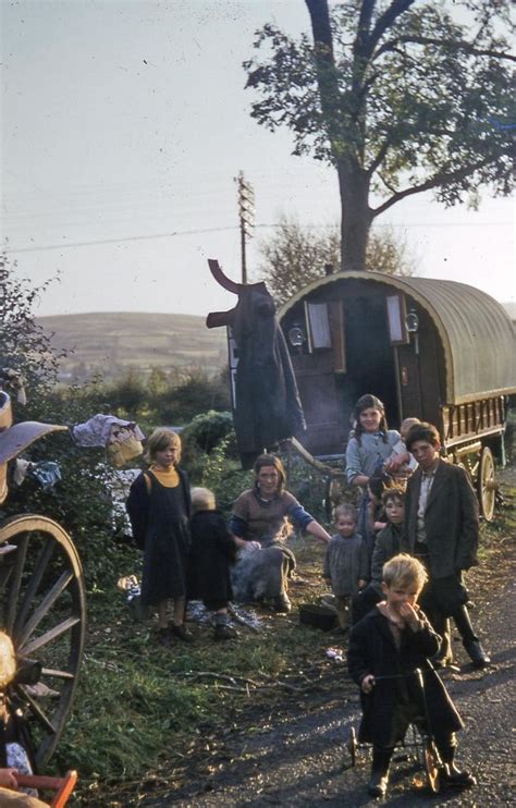 Fadó Fadó: Irish Memory: Kodachrome Ireland Gypsy Trailer, Gypsy Caravan, Gypsy Wagon, Gypsy ...