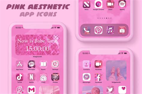 Desktop App Icons Aesthetic