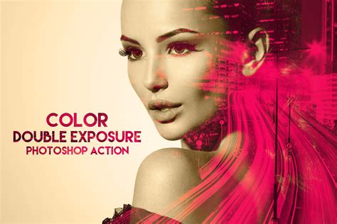 Color Double Exposure Photoshop Action by ClauGabriel on Envato Elements Sketch Photoshop ...