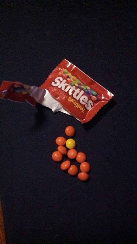 "Fun" sized bag of skittles had almost all orange in it : mildlyinteresting