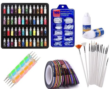 Multicolor Nail Art Kit, For Personal, Packaging Size: 14*8*12 at Rs 999/set in New Delhi