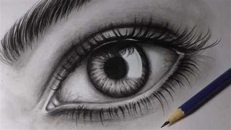 Como desenhar um olho realista| How to draw realistic eye - YouTube