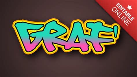 Graffiti Generator | Text Effect