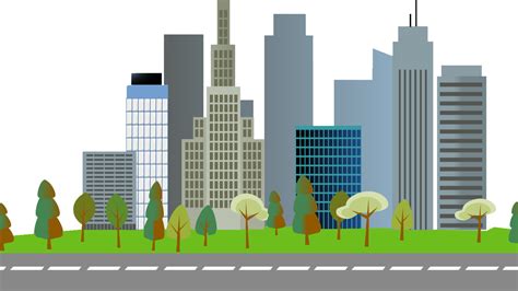 Transparent Background City Clipart - Free Transparent PNG Download - PNGkey