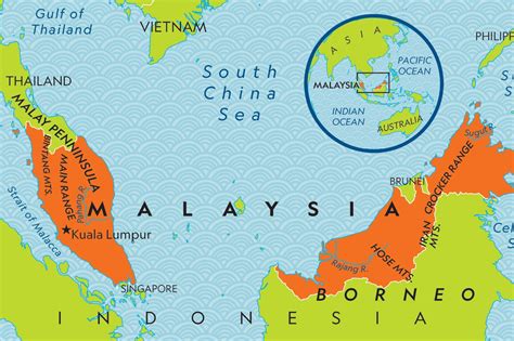 tomar el pelo combinar simplemente malaysia map Creta Escudriñar Hacer