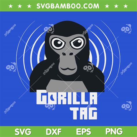 Gorilla Tag SVG PNG