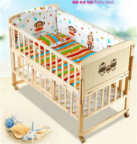 Solid Wood Baby Cot Baby Bed Bed Baby Furniture Wholesale Baby Net Bed - Baby Bed and Baby Crib