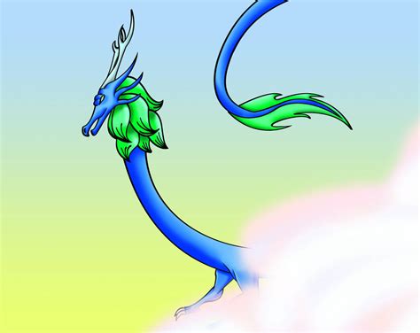 The Azure dragon by BluegirlWoomy on DeviantArt