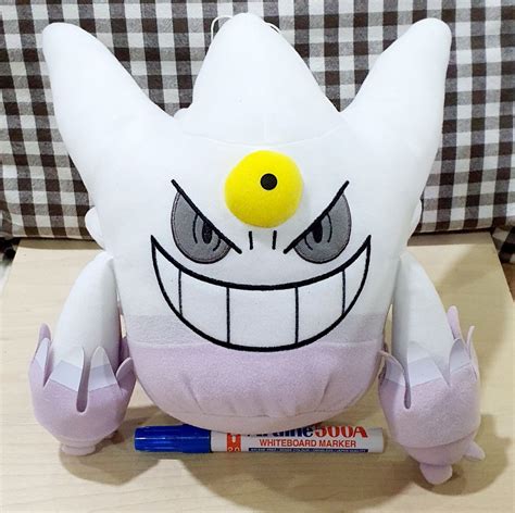 Pokemon Shiny Mega Gengar plush strap 28cm, Hobbies & Toys, Toys & Games on Carousell