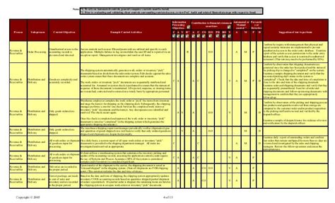 Version Control Template Excel