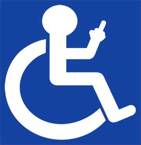 Funny Handicap Sign - ClipArt Best