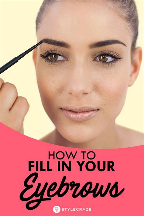 How To Fill In Your Eyebrows And Take Over The World How To Make Eyebrows, Filling In Eyebrows ...