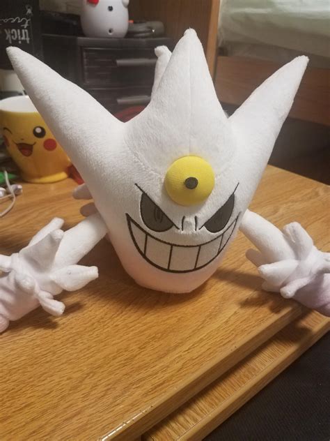 My Shiny Mega Gengar plush : r/pokemon