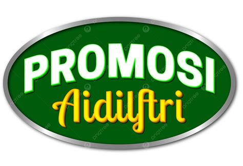 Promosi Aidilfitri Text Logo Vector Transparent, Promosi Aidilfitri, Promosi Hari Raya, Promosi ...