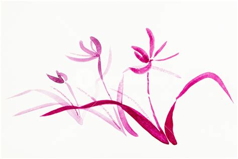 Free Hand Drawing Flowers | Free download on ClipArtMag