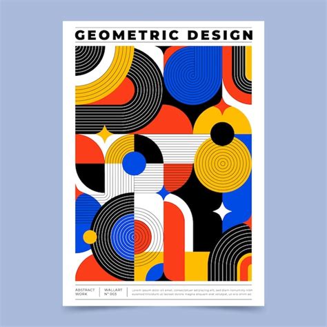 Premium Vector | Geometric abstract shapes