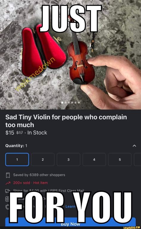 Tiny Violin Meme