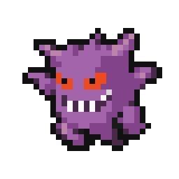 Gengar Sprite edit | Pokémon Amino