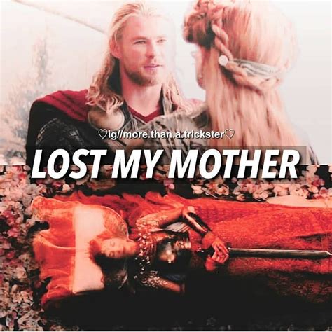 there is a movie poster with the caption'lost my mother'on it