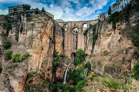 The town of Ronda, Spain spans both sides of a rather spectacular gorge. (Photo: Steven Gerner ...