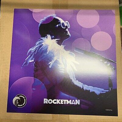 ROCKETMAN ELTON JOHN PROMO MOVIE POSTER 12x12 | eBay