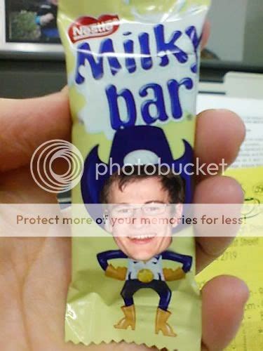 I Get Photoshopped Every Week :(: Milky Bar Kid