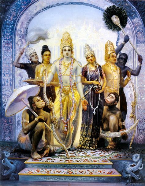 Lord Rama And Goddess Sita