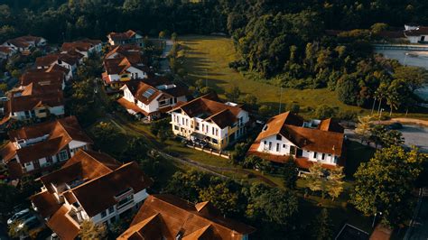 Aerial View Of Village · Free Stock Photo