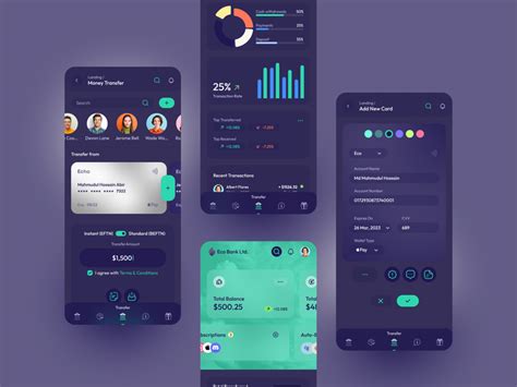 Banking App UI Design - Free Figma Resources - Download Sketch Resource