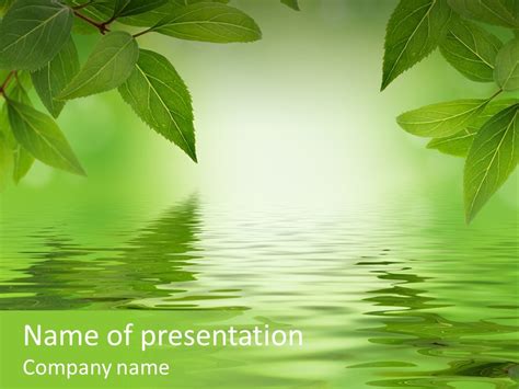 Summer Leave Nature PowerPoint Template - Download now for free - Stock-Templates