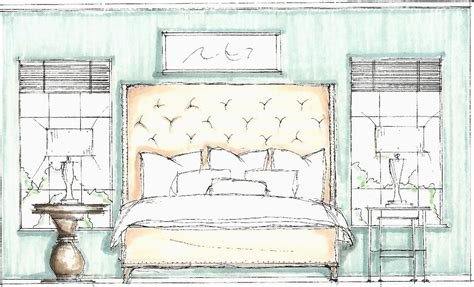 Bedroom Sketch | Interior design bedroom, Contemporary bedroom design, Interior design layout