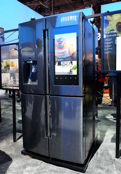 Samsung's new smart fridge has a 21.5-inch touchscreen that lets you order groceries ...