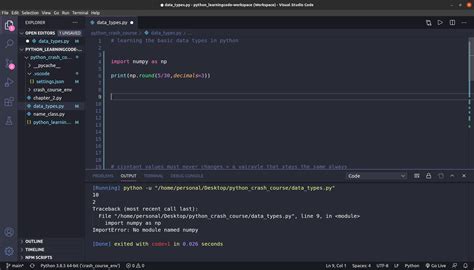 Run Code vs Run Python File in Terminal for VSCODE - Stack Overflow