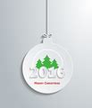 Photo of illustrated festive trees | Free christmas images