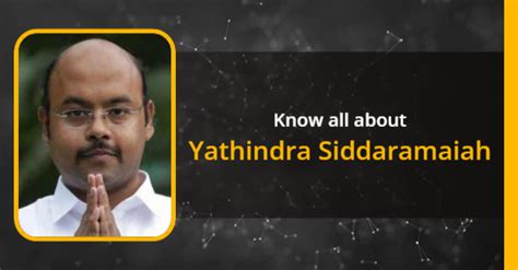 Yathindra Siddaramaiah: Age, Biography, Education, Family, Caste, Net Worth & More - Oneindia