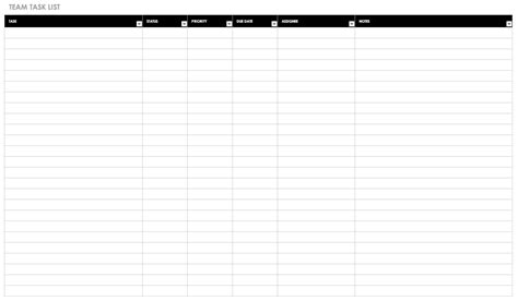 Monthly Task Calendar Template ~ Excel Templates