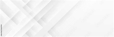 White abstract banner. Minimal vector white design. Vector illustration. Vector abstract graphic ...