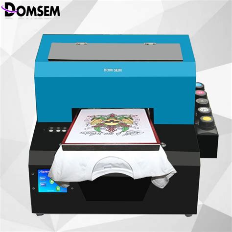 Factory Price A4 size DTG dtg printer direct to garment printer t shirt cloth printing machine ...