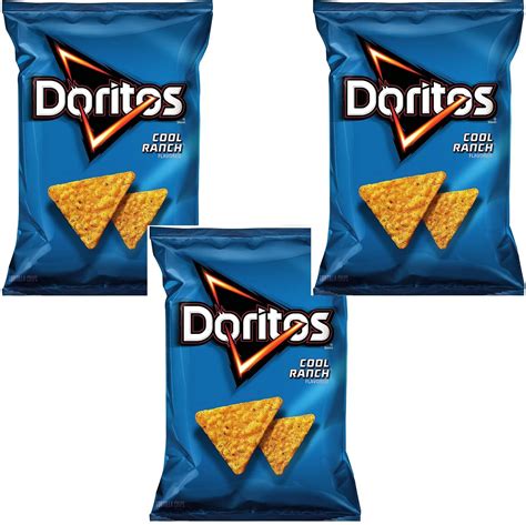 Doritos Nacho Cheese Doritos Cool Ranch Flavored Tortilla Chips Pick N' Pack | Dorito Flavors ...