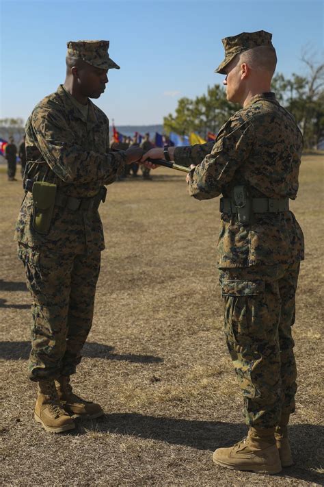 DVIDS - Images - 2nd Battalion, 6th Marine Regiment welcomes new sergeant major [Image 4 of 6]