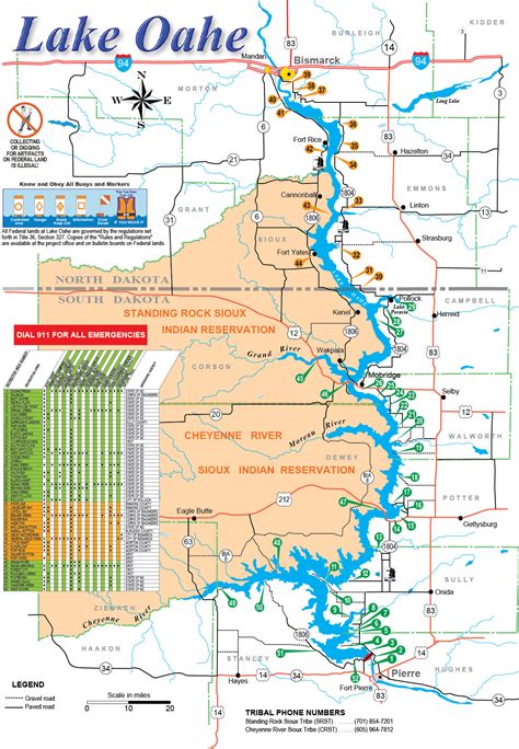 Omaha District > Missions > Dam and Lake Projects > Missouri River Dams > Oahe > Boating ...